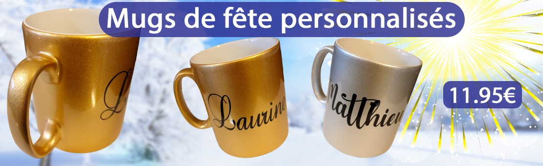 Les mugs de fête sont arrivés !